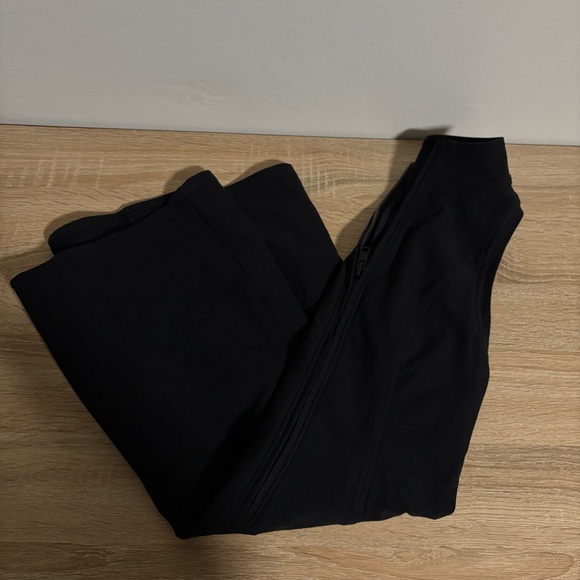 Alo Yoga Alosoft Carefree 1/2 Zip Dress Black - Picture 6 of 7